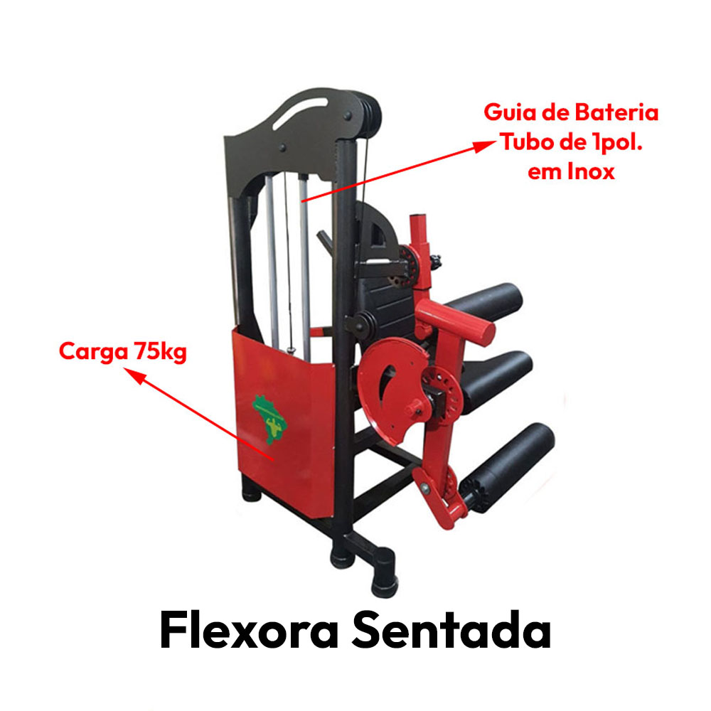 Flex Equipment - Banco Supino Reto Articulado