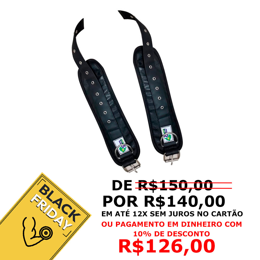 ⚪ Barra Adaptador P/ Remada Cavalo – Vip Fitness